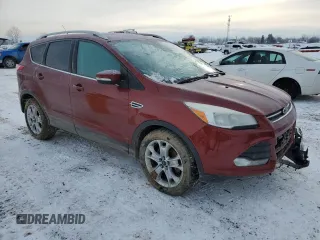 2014 Ford Escape Titanium with VIN 1FMCU9J91EUD74390, listed as a Copart auction lot 87719005 with 251,315 mi miles and Clean Title. Bid and sale history available at carsss.com. Image 4.