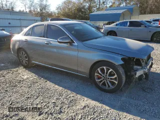 2015 Mercedes-Benz C-Class C 300 with VIN 55SWF4JB4FU069685, listed as a Copart auction lot 86140144 with 108,583 mi miles and Salvage Title. Bid and sale history available at carsss.com. Image 4.