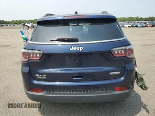 2019 Jeep Compass Latitude with VIN 3C4NJDBB3KT646082, listed as a Copart auction lot 60511205 with 41,096 mi miles and Salvage title. Bid and sale history available at DreamBid. Image 6.