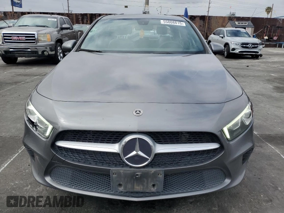 2021 Mercedes-Benz A 220 with VIN W1K3G4EB8MJ296420, listed as a Copart auction lot 55808815 with 157,547 mi miles and Salvage title. Bid and sale history available at DreamBid. Image 5.
