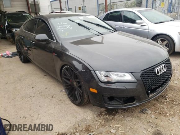 2013 Audi A7 Premium Plus z VIN WAUYGAFC6DN048601, wystawiony jako Copart lot #40745452 z przebiegiem Nie podano mil oraz Szkoda całkowita • Salvage title. Historia ofert i sprzedaży dostępna na DreamBid. Obrazek 1.