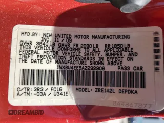 2010 Toyota Corolla with VIN 1NXBU4EE5AZ292906, listed as a Copart auction lot 52550065 with 155,935 mi miles and Salvage Title. Bid and sale history available at carsss.com. Image 12.