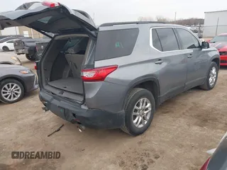 2019 Chevrolet Traverse LT Cloth with VIN 1GNERGKW1KJ245786, listed as a IAAI auction lot 41790476 with 93,445 mi miles and . Bid and sale history available at DreamBid. Image 4.