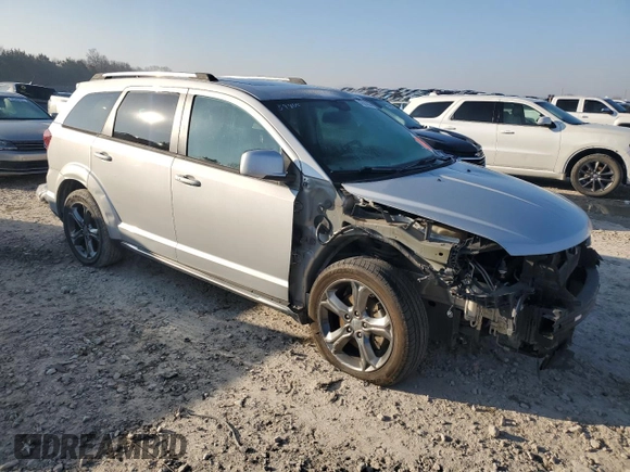 2014 Dodge Journey Crossroad with VIN 3C4PDCGG2ET280179, listed as a Copart auction lot 47629665 with 164,625 mi miles and Salvage title. Bid and sale history available at DreamBid. Image 4.