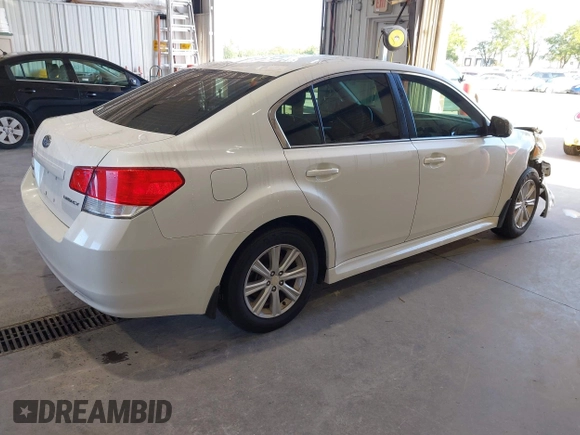 2011 Subaru Legacy Prem with VIN 4S3BMCB65B3249427, listed as a IAAI auction lot 42686503 with 120,352 mi miles and . Bid and sale history available at DreamBid. Image 4.