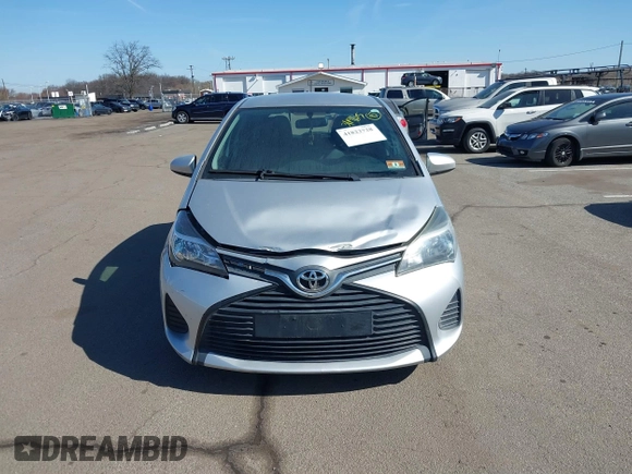 2015 Toyota Yaris L with VIN VNKKTUD38FA048576, listed as a IAAI auction lot 41823728 with 147,476 mi miles. Bid and sale history available at carsss.com. Image 12.