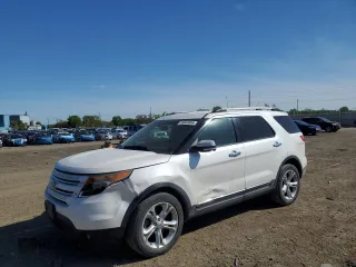 2013 Ford Explorer Limited z VIN 1FM5K7F90DGB93371, wystawiony jako Copart lot #55843865 z przebiegiem 238 185 mil mil oraz Szkoda całkowita • Salvage title. Historia ofert i sprzedaży dostępna na DreamBid. Obrazek 1.
