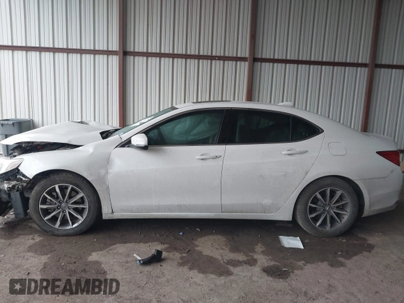 2019 Acura TLX with VIN 19UUB1F31KA001174, listed as a IAAI auction lot 41613633 with 1 mi miles. Bid and sale history available at carsss.com. Image 13.
