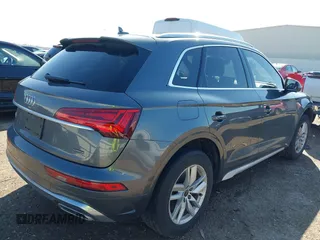 2022 Audi Q5 S line Premium with VIN WA1GAAFY5N2094705, listed as a IAAI auction lot 41175322 with 53,969 mi miles and . Bid and sale history available at DreamBid. Image 4.