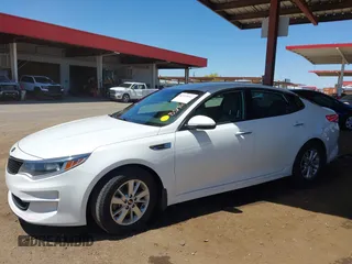 2017 Kia Optima LX with VIN 5XXGT4L34HG152960, listed as a IAAI auction lot 42115041 with 88,595 mi miles. Bid and sale history available at carsss.com. Image 15.