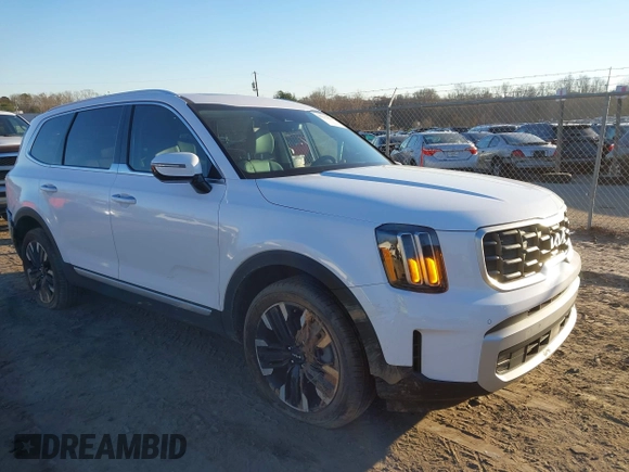2024 Kia Telluride SX Prestige X-Pro с VIN 5XYP5DGC2RG544613, выставлен на аукционе IAAI как лот 41178884 с пробегом 2 455 миль миль и . История ставок и продаж доступна на DreamBid. Изображение 1.