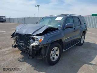 2004 Toyota 4Runner Limited with VIN JTEBU17RX48019309, listed as a IAAI auction lot 41866384 with 214,584 mi miles. Bid and sale history available at carsss.com. Image 2.