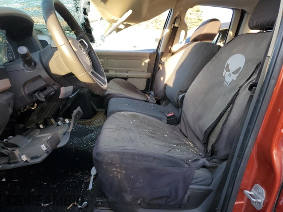 2009 Dodge 1500 TRX with VIN 1D3HV18P49S784929, listed as a Copart auction lot 42786935 with Not provided miles and Non repairable. Bid and sale history available at DreamBid. Image 7.