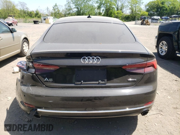 2019 Audi A5 Sportback Premium Plus with VIN WAUBNCF53KA097414, listed as a Copart auction lot 51495873 with 31,049 mi miles. Bid and sale history available at carsss.com. Image 6.