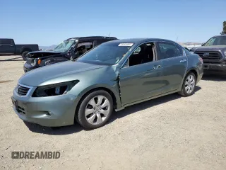 2008 Honda Accord EX-L z VIN 1HGCP36838A055668, wystawiony jako Copart lot #58565905 z przebiegiem 120 836 mil mil oraz Szkoda całkowita • Salvage title. Historia ofert i sprzedaży dostępna na DreamBid. Obrazek 1.