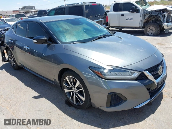 2020 Nissan Maxima SV z VIN 1N4AA6CV8LC375431, wystawiony jako IAAI lot #42182290 z przebiegiem 70 563 mil mil oraz . Historia ofert i sprzedaży dostępna na DreamBid. Obrazek 1.