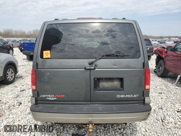 2005 Chevrolet Astro with VIN 1GNEL19X15B126468, listed as a Copart auction lot 53435445 with Not Provided miles and Clean Title. Bid and sale history available at carsss.com. Image 6.