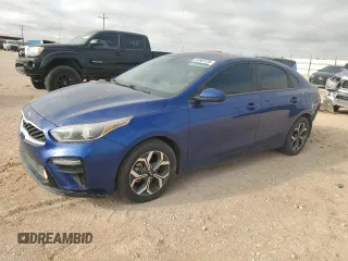 2019 Kia Forte LXS with VIN 3KPF24AD1KE075927, listed as a Copart auction lot 53565135 with 135,740 mi miles and Salvage title. Bid and sale history available at DreamBid. Image 1.