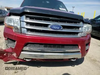 2015 Ford Expedition Max Platinum с VIN 1FMJK1MT7FEF29526, выставлен на аукционе Copart как лот 49591635 с пробегом Не указан миль и Чистый • Clean title. История ставок и продаж доступна на DreamBid. Изображение 12.