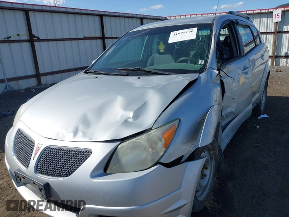 2005 Pontiac Vibe with VIN 5Y2SM63885Z423333, listed as a IAAI auction lot 41975190 with 201,284 mi miles. Bid and sale history available at carsss.com. Image 12.