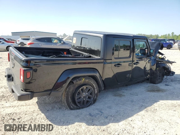 2024 Jeep Gladiator Sport S z VIN 1C6HJTAG4RL103597, wystawiony jako Copart lot #52364275 z przebiegiem 12 128 mil mil oraz Nie do naprawy • Non repairable. Historia ofert i sprzedaży dostępna na DreamBid. Obrazek 3.