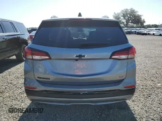 2024 Chevrolet Equinox RS with VIN 3GNAXMEG9RS122480, listed as a Copart auction lot 52601065 with 7,282 mi miles and Salvage Title. Bid and sale history available at DreamBid. Image 6.