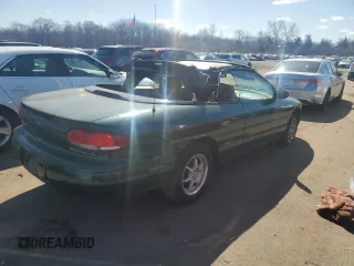1998 Chrysler Sebring with VIN 3C3EL45X0WT320901, listed as a Copart auction lot 49998765 with 143,126 mi miles and Salvage Title. Bid and sale history available at DreamBid. Image 3.