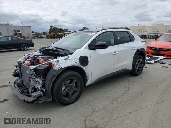 2023 Toyota bZ4X XLE z VIN JTMAAAAA3PA029270, wystawiony jako Copart lot #54526365 z przebiegiem 24 239 mil mil oraz Szkoda całkowita • Salvage title. Historia ofert i sprzedaży dostępna na DreamBid. Obrazek 1.