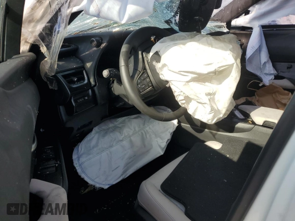 2025 Lexus UX with VIN JTHYBJAHXS2013108, listed as a Copart auction lot 45136895 with 1,350 mi miles and Salvage title. Bid and sale history available at DreamBid. Image 8.