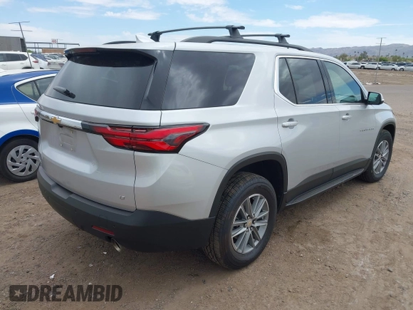 2022 Chevrolet Traverse LT Leather with VIN 1GNERHKW2NJ174513, listed as a IAAI auction lot 41998034 with 60,202 mi miles. Bid and sale history available at carsss.com. Image 4.