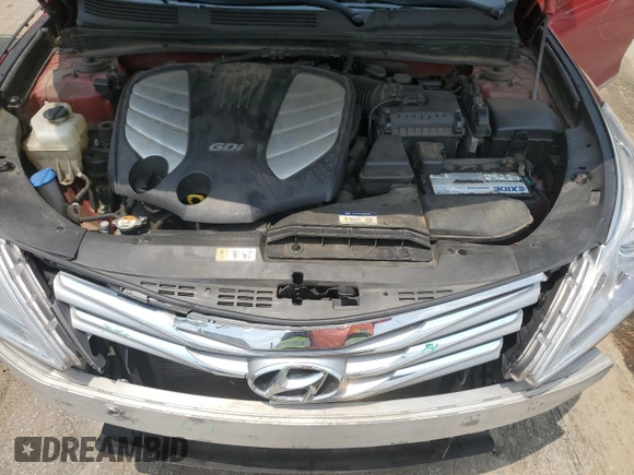 2014 Hyundai Azera with VIN KMHFG4JG2EA386085, listed as a Copart auction lot 58702885 with 183,815 mi miles and Salvage title. Bid and sale history available at DreamBid. Image 11.