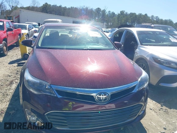 2015 Toyota Avalon Limited with VIN 4T1BK1EB0FU190530, listed as a IAAI auction lot 41727767 with 141,861 mi miles and . Bid and sale history available at DreamBid. Image 12.