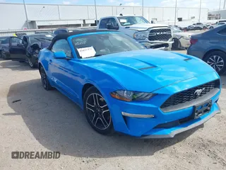 2023 Ford Mustang EcoBoost with VIN 1FATP8UH3P5105710, listed as a IAAI auction lot 41827375 with 36,530 mi miles. Bid and sale history available at carsss.com. Image 1.