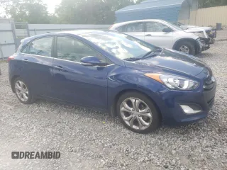 2013 Hyundai Elantra GT with VIN KMHD35LE8DU098489, listed as a Copart auction lot 52319825 with 103,248 mi miles and Salvage Title. Bid and sale history available at carsss.com. Image 4.