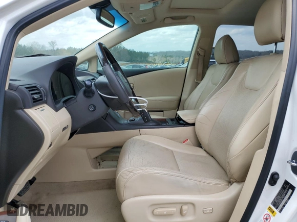 2015 Lexus RX 350 with VIN 2T2ZK1BA6FC190944, listed as a Copart auction lot 50055605 with 265,000 mi miles and Salvage Title. Bid and sale history available at carsss.com. Image 7.