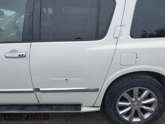 2008 Infiniti QX56 z VIN 5N3AA08C48N911000, wystawiony jako IAAI lot #41875186 z przebiegiem 295 813 mil mil oraz . Historia ofert i sprzedaży dostępna na DreamBid. Obrazek 6.