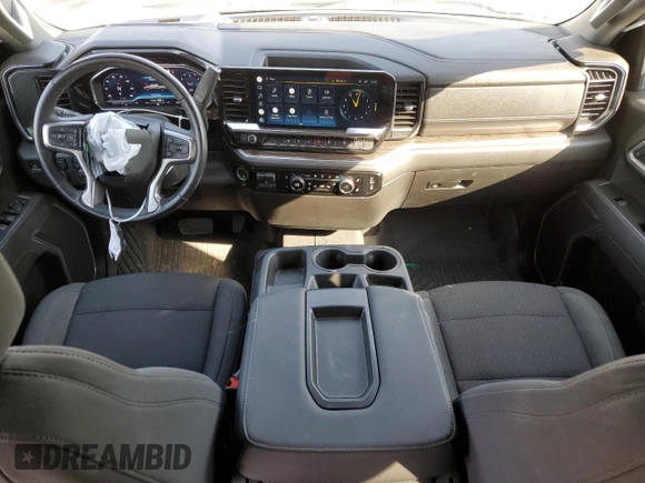 2022 Chevrolet Silverado 1500 LT with VIN 1GCUDDET6NZ537975, listed as a Copart auction lot 74848124 with Not Provided miles and Salvage Title. Bid and sale history available at DreamBid. Image 8.