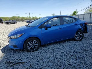 2021 Nissan Versa SV z VIN 3N1CN8EV5ML885356, wystawiony jako Copart lot #55113475 z przebiegiem 65 226 mil mil oraz Szkoda całkowita • Salvage title. Historia ofert i sprzedaży dostępna na DreamBid. Obrazek 1.