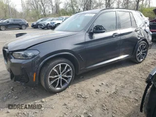 2024 BMW X3 xDrive30i z VIN 5UX53DP09R9U65376, wystawiony jako Copart lot #54754135 z przebiegiem 16 151 mil mil oraz Szkoda całkowita • Salvage title. Historia ofert i sprzedaży dostępna na DreamBid. Obrazek 1.