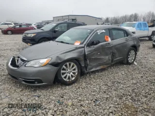 2013 Chrysler 200 Touring with VIN 1C3CCBBBXDN701592, listed as a Copart auction lot 48234355 with 158,252 mi miles and Clean Title. Bid and sale history available at DreamBid. Image 1.