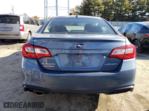 2018 Subaru Legacy Limited with VIN 4S3BNAN66J3025594, listed as a Copart auction lot 73606803 with 55,184 mi miles. Bid and sale history available at carsss.com. Image 6.