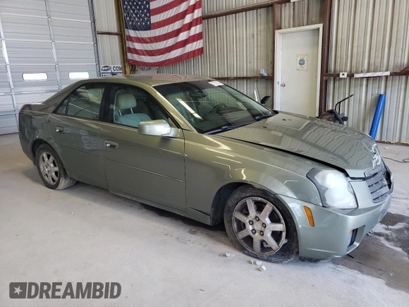 2005 Cadillac CTS with VIN 1G6DP567750172647, listed as a Copart auction lot 57131944 with 0 mi miles and Salvage Title. Bid and sale history available at carsss.com. Image 4.