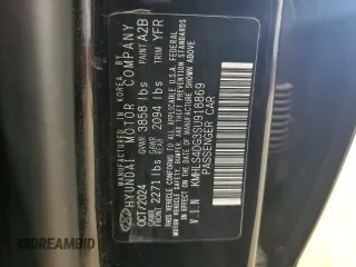 2025 Hyundai Elantra SEL Convenience z VIN KMHLS4DG3SU918869, wystawiony jako Copart lot #60993855 z przebiegiem 12 254 mil mil oraz Szkoda całkowita • Salvage title. Historia ofert i sprzedaży dostępna na DreamBid. Obrazek 12.