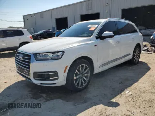 2019 Audi Q7 Premium Plus z VIN WA1LAAF76KD024801, wystawiony jako Copart lot #46805295 z przebiegiem 66 286 mil mil oraz Szkody całkowita. Historia ofert i sprzedaży dostępna na DreamBid. Obrazek 1.