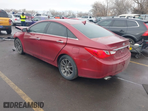 2011 Hyundai Sonata Limited with VIN 5NPEC4AB2BH256067, listed as a IAAI auction lot 41180409 with 166,349 mi miles and . Bid and sale history available at carsss.com. Image 3.