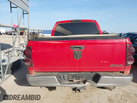2008 Dodge 1500 SLT with VIN 1D7HU18N78S592080, listed as a IAAI auction lot 41816588 with 232,468 mi miles and . Bid and sale history available at DreamBid. Image 16.