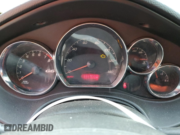 2007 Pontiac G6 with VIN 1G2ZG58B974176140, listed as a Copart auction lot 71029514 with 134,705 mi miles and Clean Title. Bid and sale history available at carsss.com. Image 9.