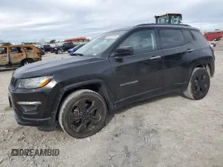 2019 Jeep Compass Latitude с VIN 3C4NJDBBXKT653403, выставлен на аукционе Copart как лот 56023255 с пробегом 78 152 миль миль и Списание • Salvage title. История ставок и продаж доступна на DreamBid. Изображение 1.