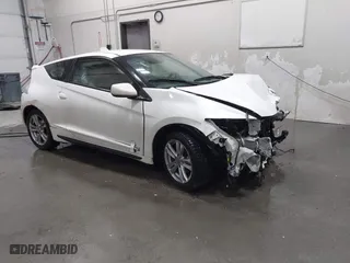 2011 Honda CR-Z EX with VIN JHMZF1C67BS009649, listed as a IAAI auction lot 41493743 with 1 mi miles. Bid and sale history available at carsss.com. Image 1.