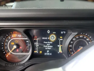 2024 Jeep Wrangler Sahara with VIN 1C4PJXEN2RW109269, listed as a Copart auction lot 47631435 with 21,130 mi miles and Salvage Title. Bid and sale history available at carsss.com. Image 9.